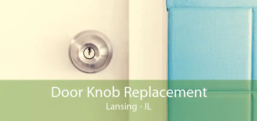 Door Knob Replacement Lansing - IL